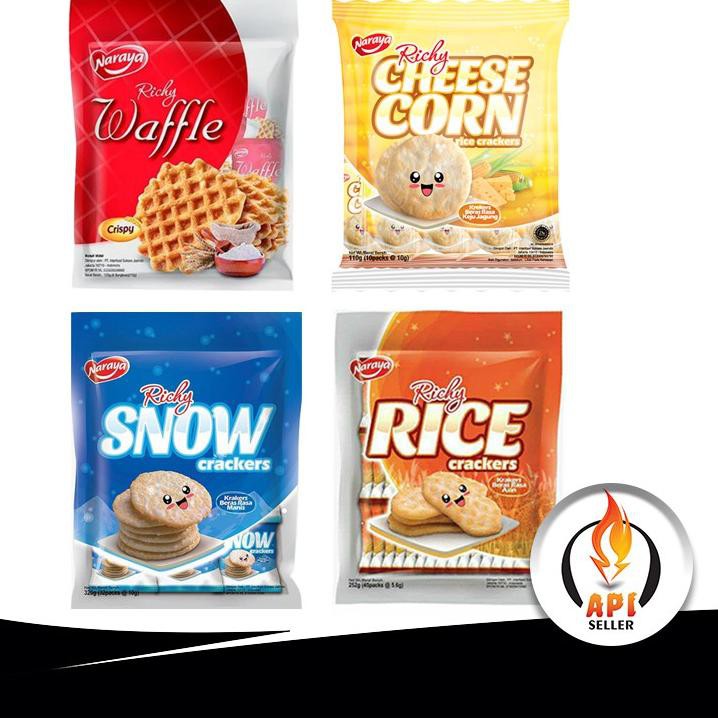 

Kirim Langsung NARAYA RICHY WAFERS & CRACKERS (SMALL) 66R''