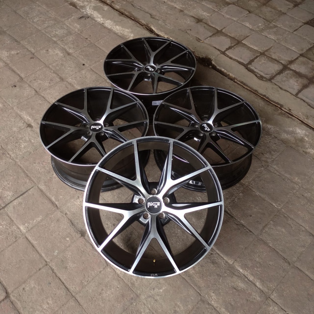 VELG SEKEN BEKAS MOBIL ALPHARD HARRIER CRV VITARA MODEL HSR NICE RING 22 PCD 5X114.3