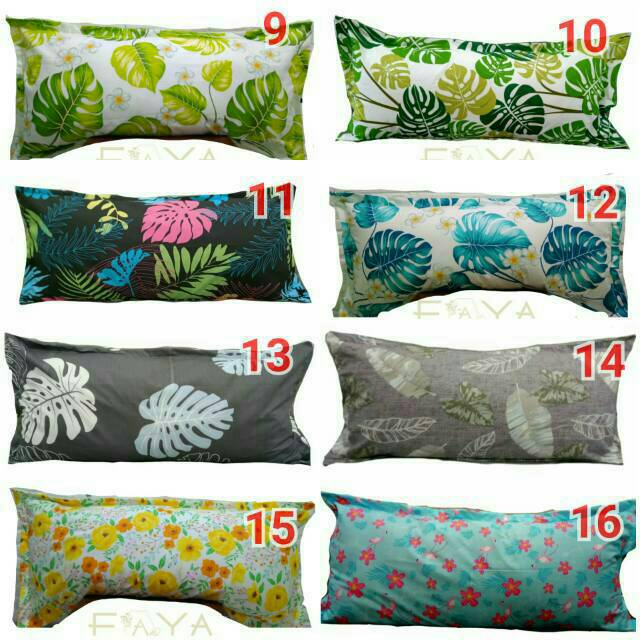 Sarung bantal  cinta ukuran  panjang berbagai motif Shopee 