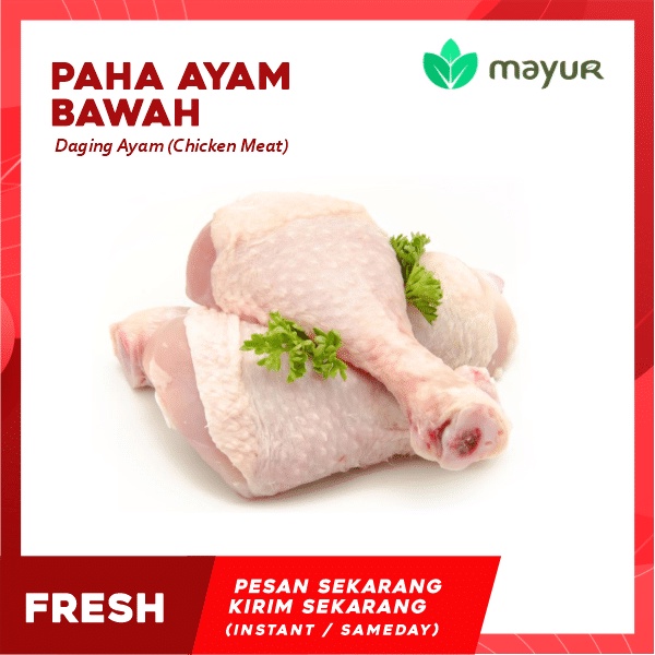

Paha Bawah Ayam / Pentung / Chicken Drumstick (500 gram)