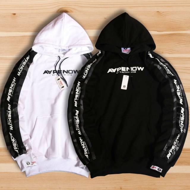 aape now hoodie