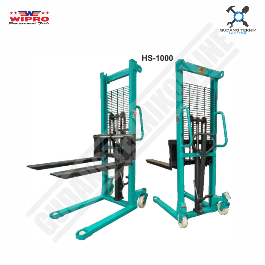 HAND STACKER LIFT 2 TON 2000 KG WIPRO HS-2000 / Alat Angkut Barang Hydrolis  2T 2000KG WIPRO HS2000 - Manual Superform HS 2000