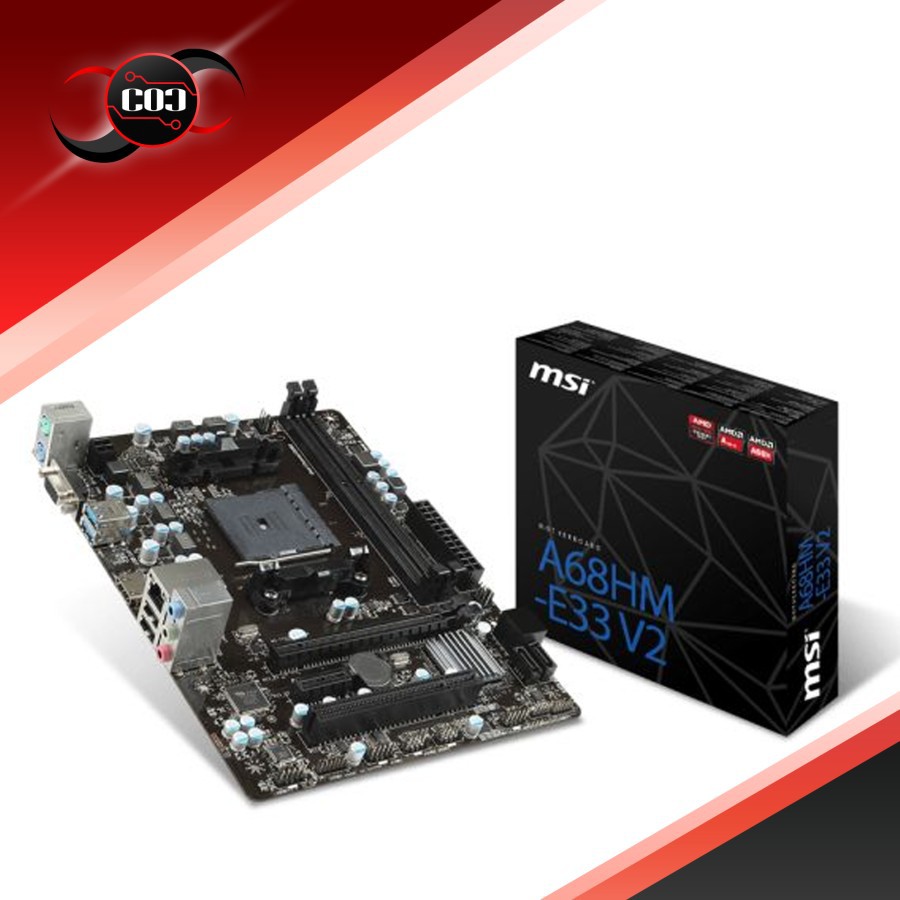 MSI A68HM-E33 V2 (FM2+, AMD A68, DDR3, USB3)