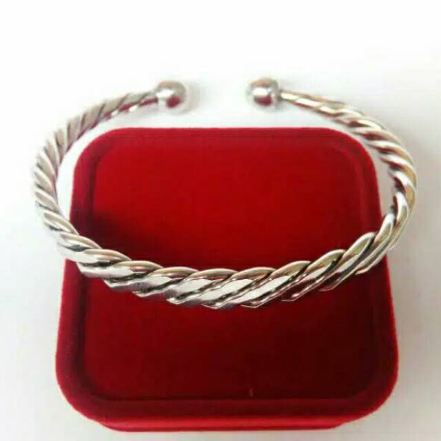 Gelang besi putih dewasa