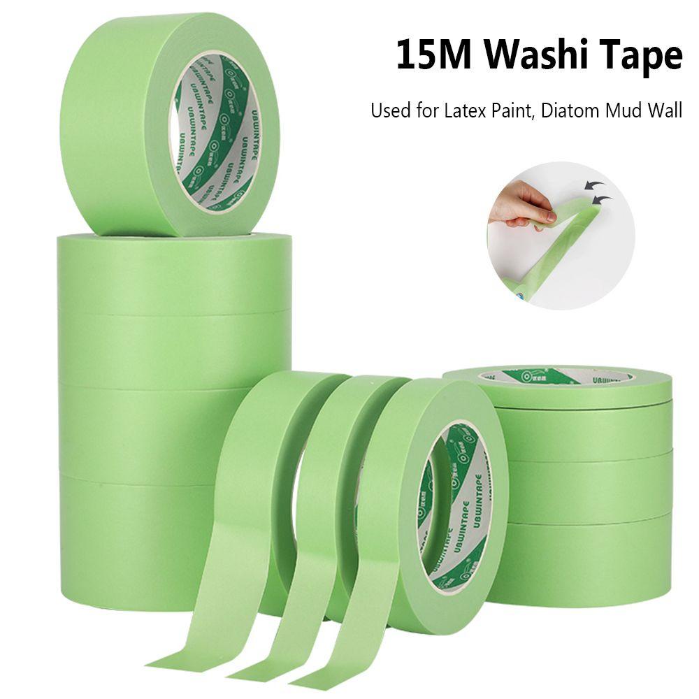 Suyo 15M Masking Tape High Quality Ada Jejak Perekat Washi Tape