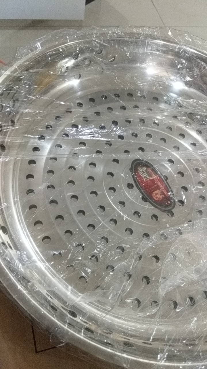 32-36cm Wadah Kukusan Stainless Sanggahan Kukusan Piring Kukus Steam Plate Murah Chaikue Dimsum
