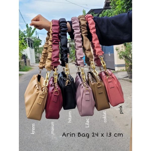 Arin Bag Tas Selempang Wanita Free Tali Panjang