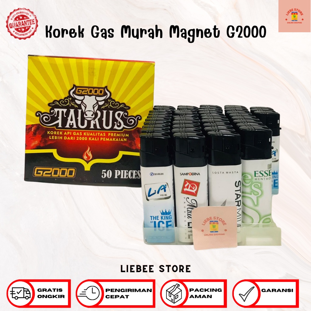 Korek Gas Murah Magnet G2000