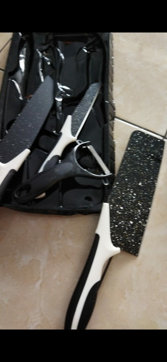 Super Tajam Pisau Set Loyal Bosque Terbaru 1kg 5pcs Free Bubble