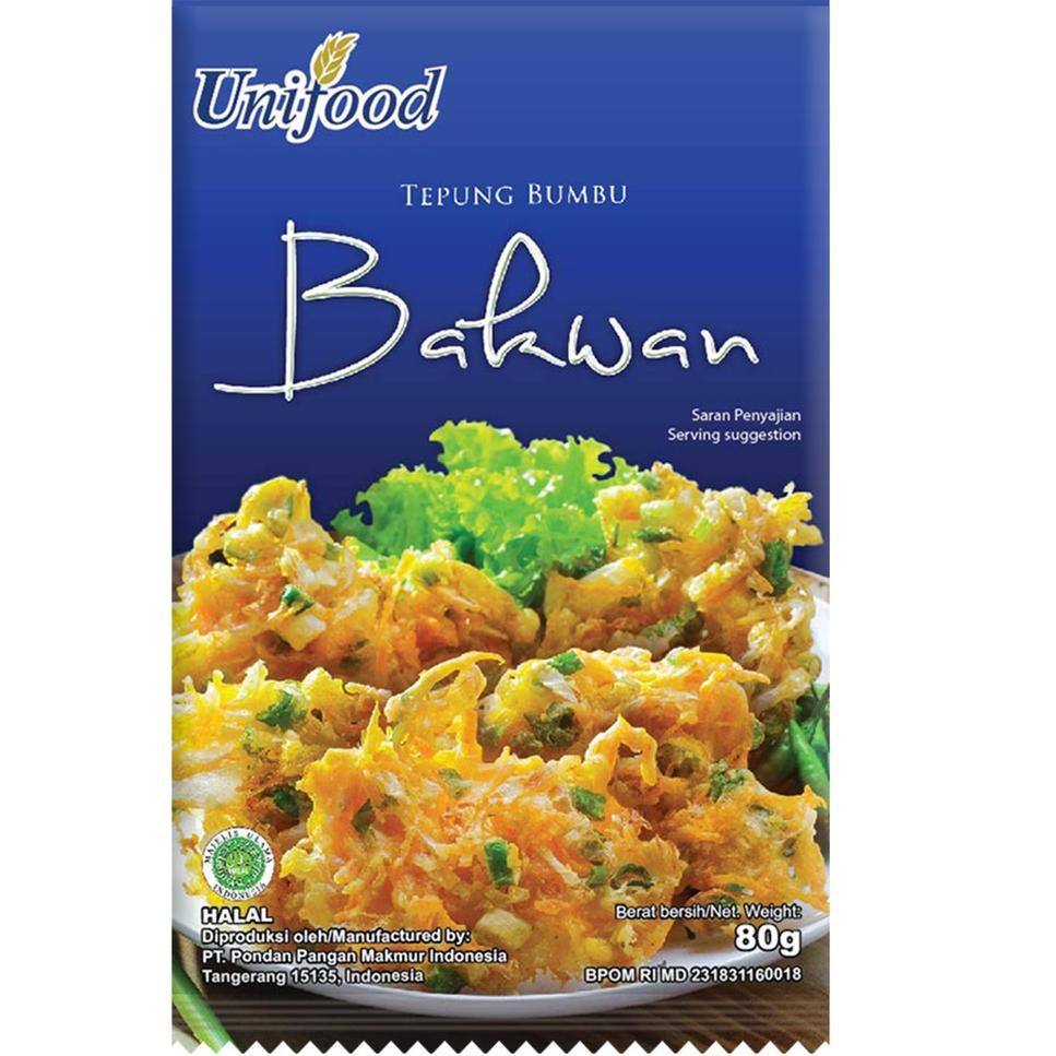 

BIG SALE Pondan Unifood Tepung Bakwan 80g (3 pcs)