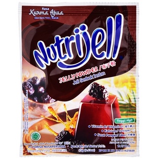 Nutrijell Agar&quot; Jelly Powder Nutrijel Ekonomis Rasa melon 15 Gram