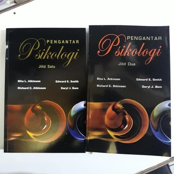 PAKET BUKU PENGANTAR PSIKOLOGI JILID 1 DAN 2 - RITA L. ATKINSON