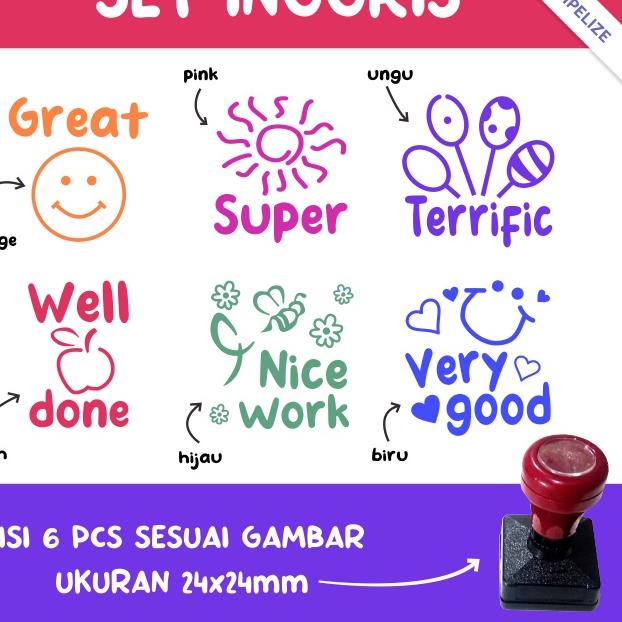 

⚡ALEE!!!!.. Stempel Reward Penilaian Guru TK / SD / Anak produck terbaik