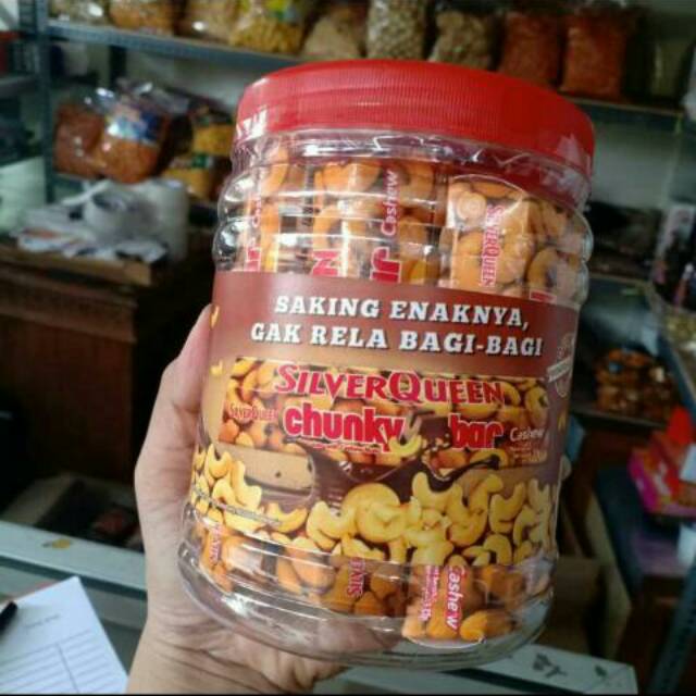 

Chunky Bar 33gr 12pcs /jar /toples
