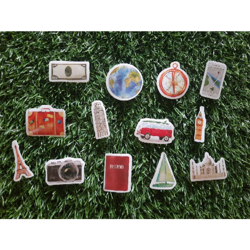 

Stiker Aesthetic Lucu (Traveling)