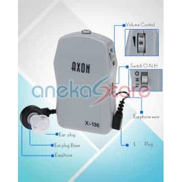 Alat Bantu Dengar Axon X136 Alat Bantu Pendengaran Lansia Hearing Aid