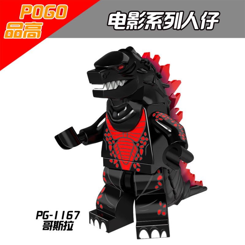 [DJ] Mainan Anak Action Figure Lego Godzilla PG1167 Minifigure Monster Godzilla Kingkong Marvel Aven