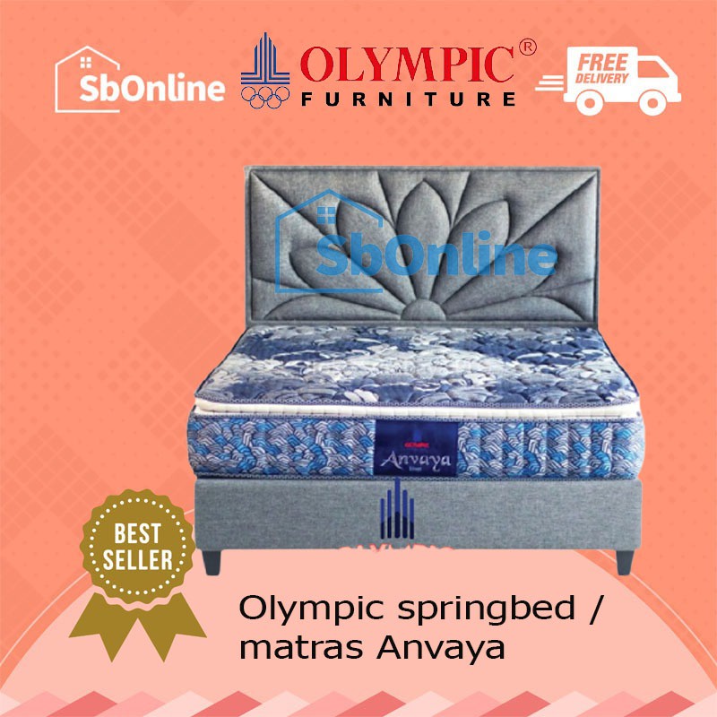 Olympic Springbed SILVER Series ANVAYA- Kasur Saja