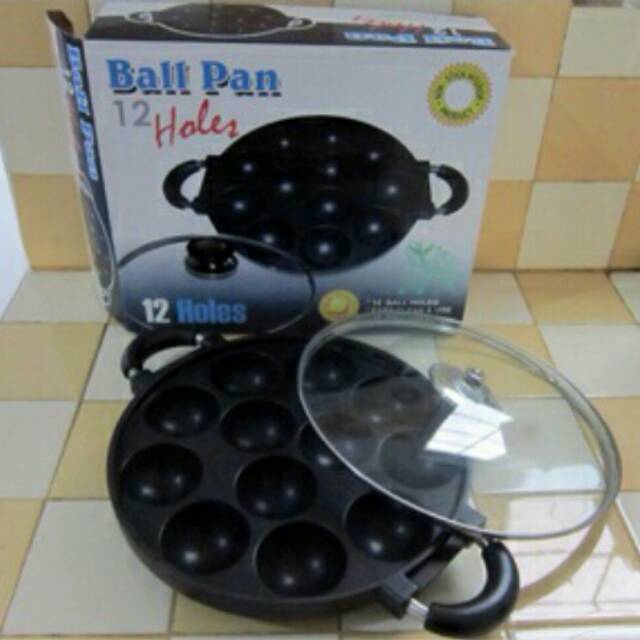 CETAKAN TAKOYAKI PAN 12 LUBANG