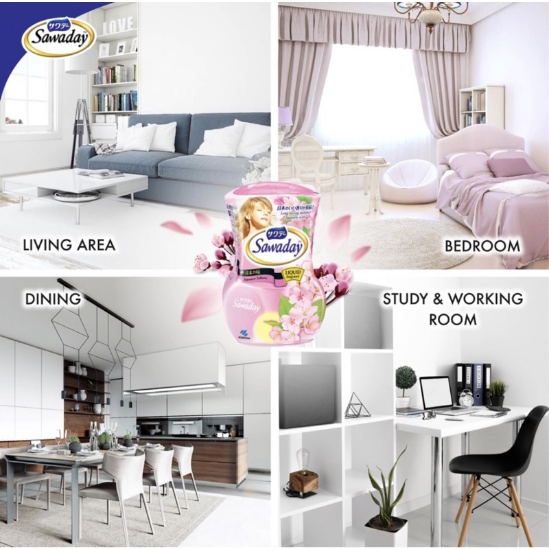 Sawaday Liquid Fragrance Air Freshener 350ml