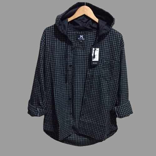 KEMEJA FLANEL HOODIE PRIA WANITA/KEMEJA FLANEL KOTAK KOTAK (COD)/HODIE MOTIF TERBARU