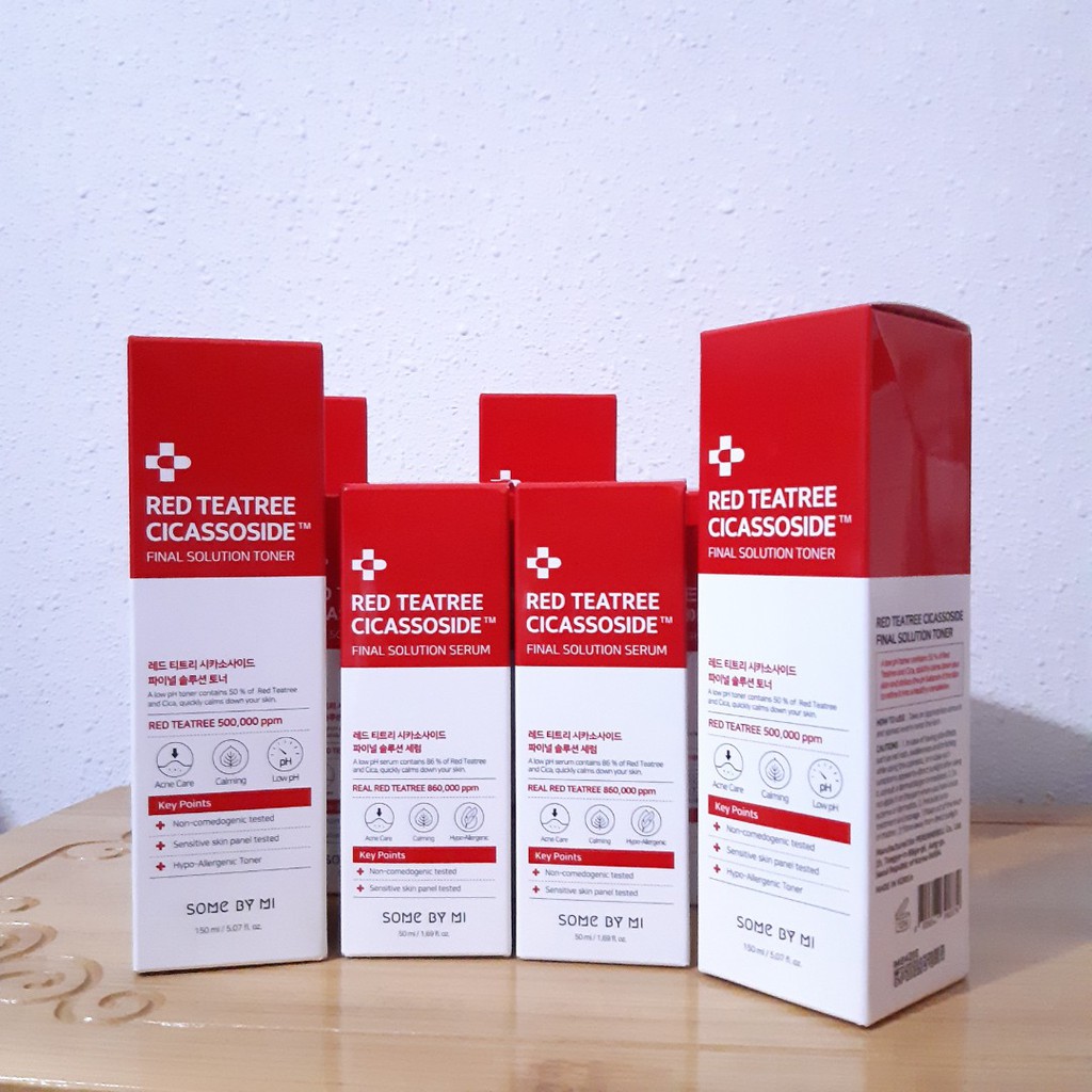 [PROMO SPESIAL] SOME BY MI RED TEATREE CICASSOSIDE FINAL SOLUTION SERUM 50ml 100% ORI KOREA SOMEBYMI