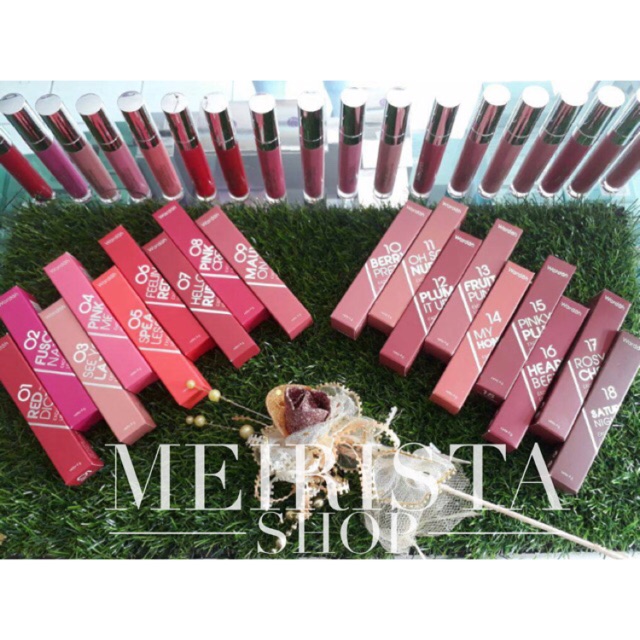 PROMO Wardah Exclusive Matte LIP CREAM/Lipstick/Kosmetik Bibir