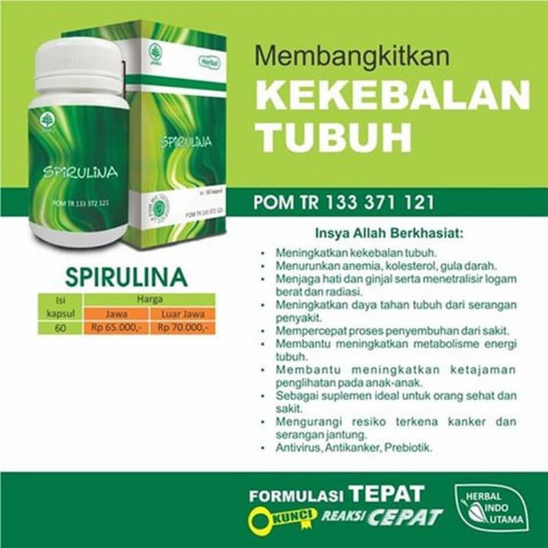 KAPSUL SPIRULINA HIU