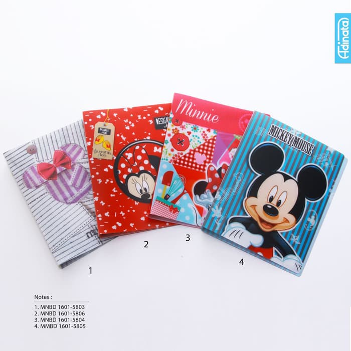 Mickey & Minnie Mouse Binder M Adinata / Tempat File