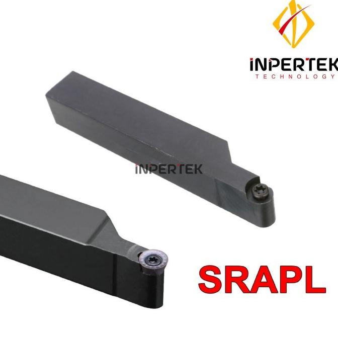 Srapl 2020 08 Holder Bubut Insert Rpmt Pahat Gagang Kiri Luar Radius