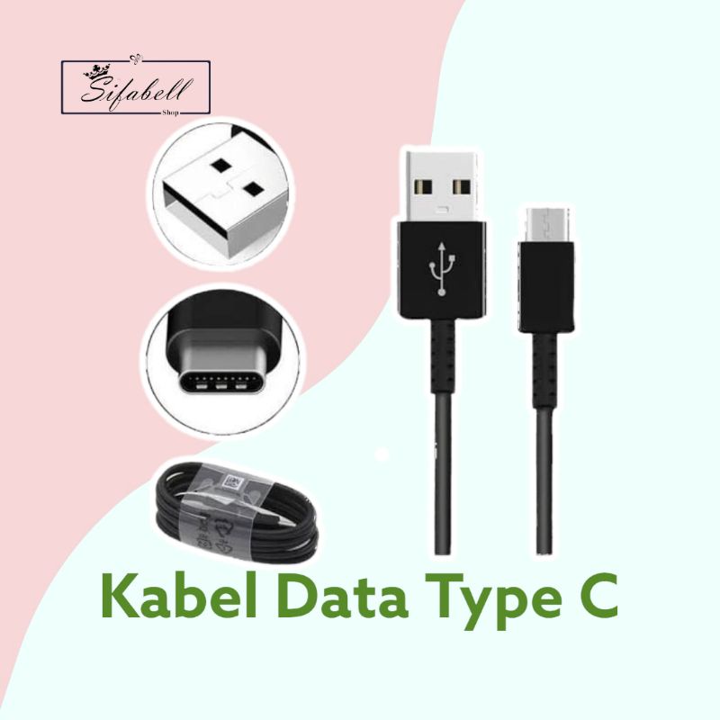 Kabel Data Type C Fast Charging Kabel Charger Cas HP