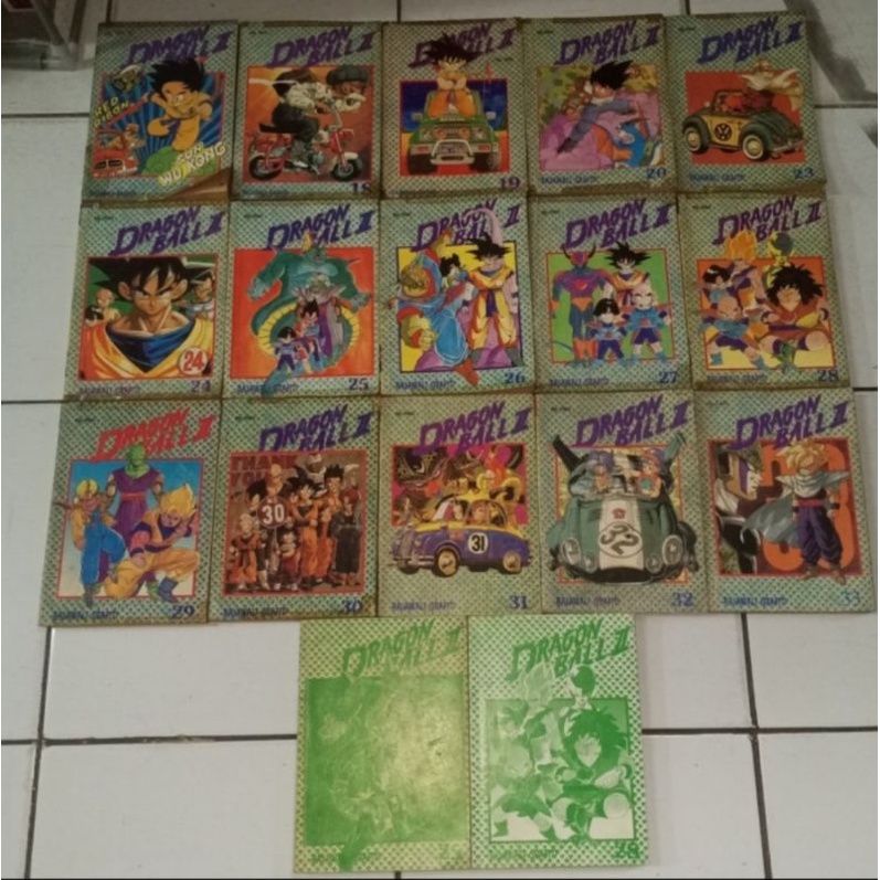 komik dragon ball II rajawali