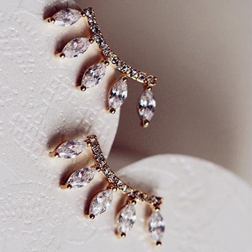 Hu Hu Hu Hu Hu Alat Bantu Pasang Kacamata♡ Anting Tusuk Lapis Silver Model Mahkota Dengan Berlian Imitasi Untuk Wanita