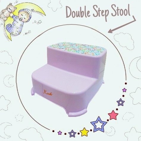 Karibu double step stool