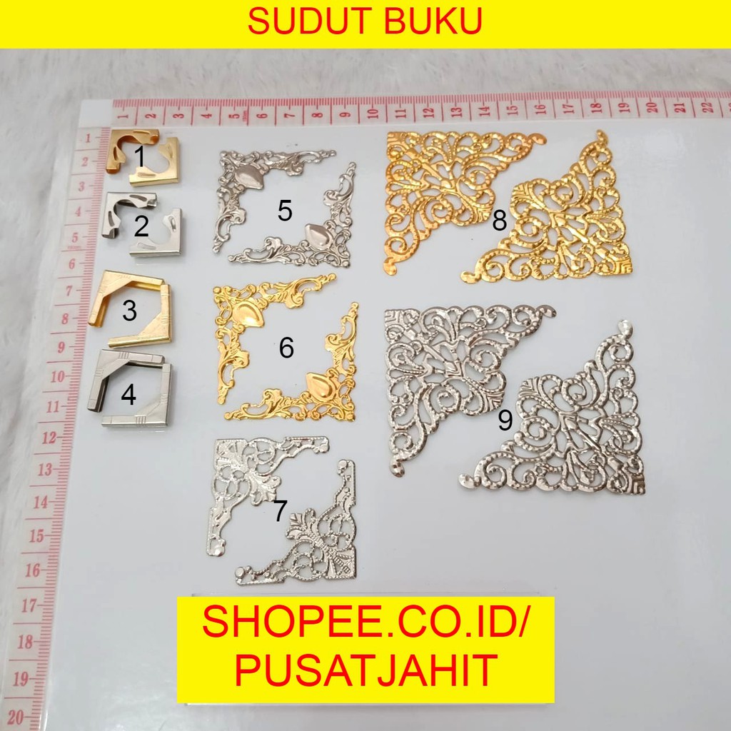 MANIK SUDUT / SUDUT BUKU / SUDUT KOTAK