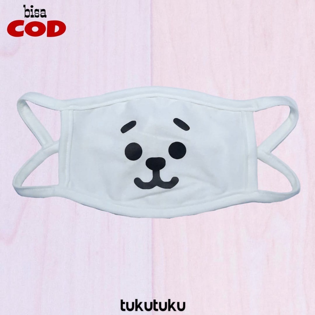 Masker Fashion K-Pop BT21 RJ