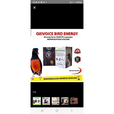 oxivoice energy obat vitamin burung oxi voice oxibird memaksimalkan volume suara burung penggacor burung murai kacer cucarowo cegah serak