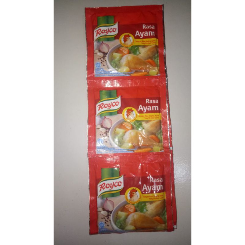 

Royco sachet rasa ayam isi 12pcs