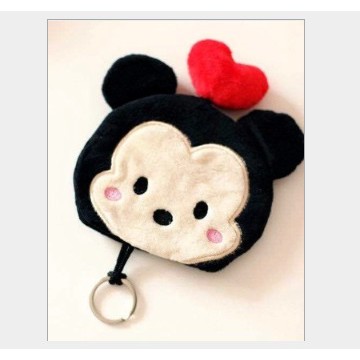 Pouch Sarung Kain Kunci Disney Tsum Tsum Mickey Minnie Stitch Winnie The Pooh Mike Totoro ORI JAPAN