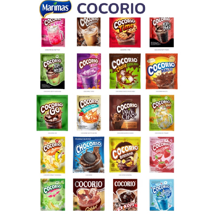 

Cocorio All Varian Rasa isi 10sachet / Chocorio / Cocorio Marimas