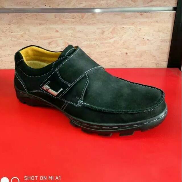 GATS TO 2209 HITAM Sepatu Loafers Pria Original Leather