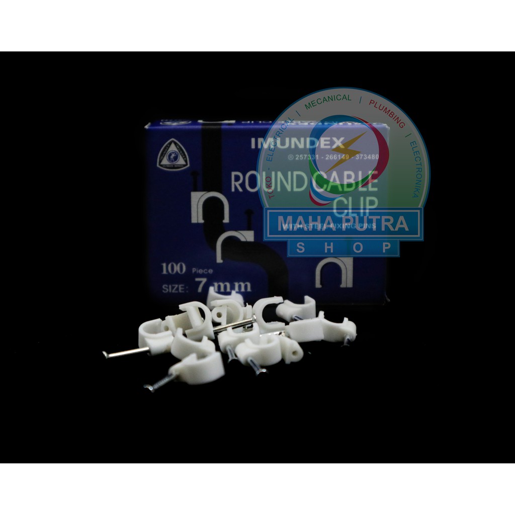 KLEM IMUNDEX 7 MM 100PCS. KLEM KABEL