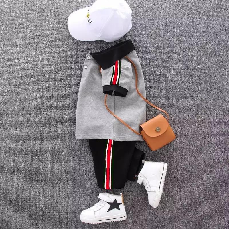 [set young OT] setelan anak laki-laki babyterry varian warna