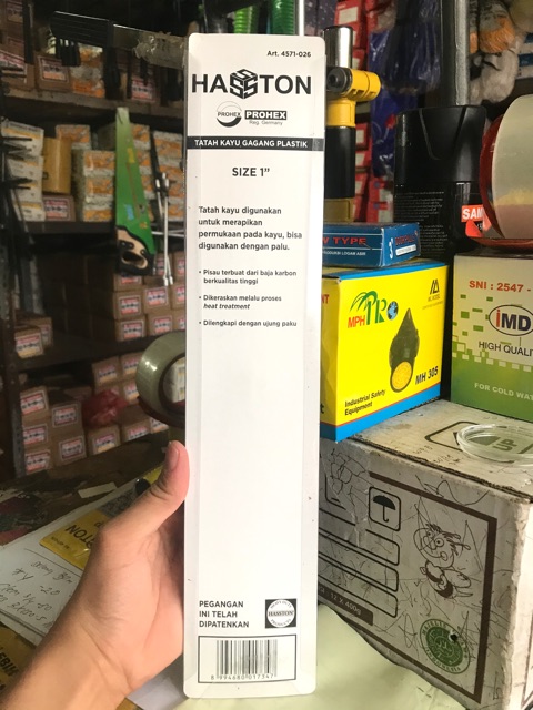 PAHAT TATAH KAYU GAGANG FIBER 1 INCH HASSTON