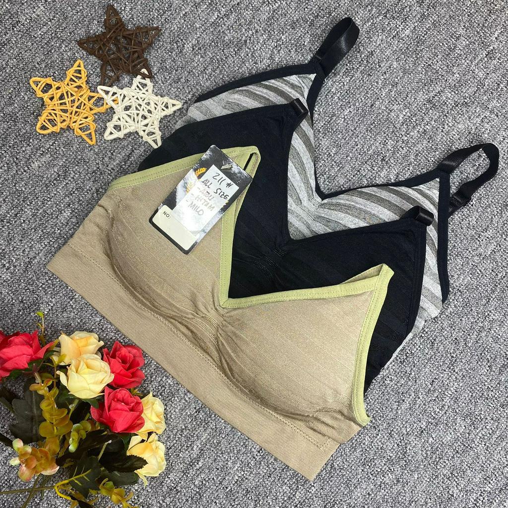 Sport Bra/BH Olah Raga Wanita - Import Seri 211 Busa Tipis, Kain Lembut