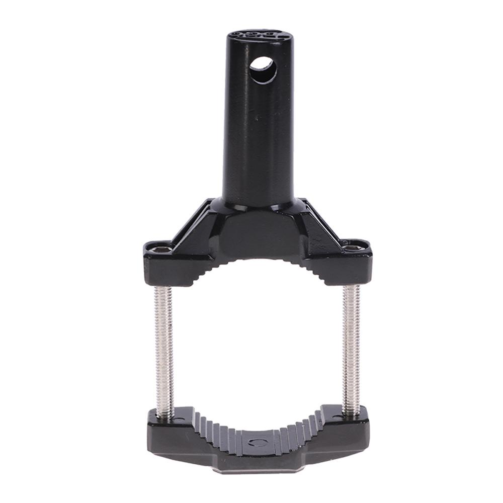 Lanfy Bemper Motor Dimodifikasi Hitam Adjustable Mount Bracket Lamp Holder Support Braket Aluminium alloy Lampu Sorot Ekstensi Tiang