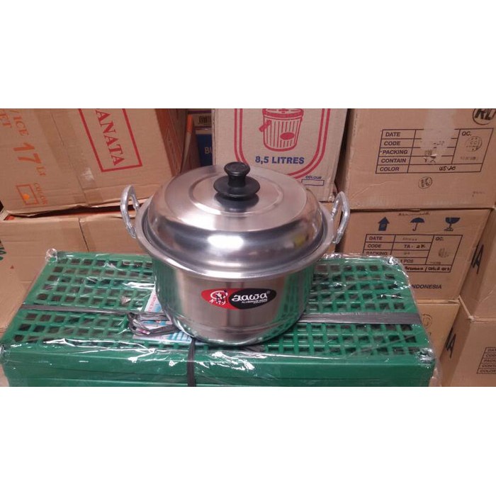 Panci Jawa Ekonomi No.22 LANGSENG Serbaguna MASPION No 22 -dandang nasi  panci sarang  dangdang nasi