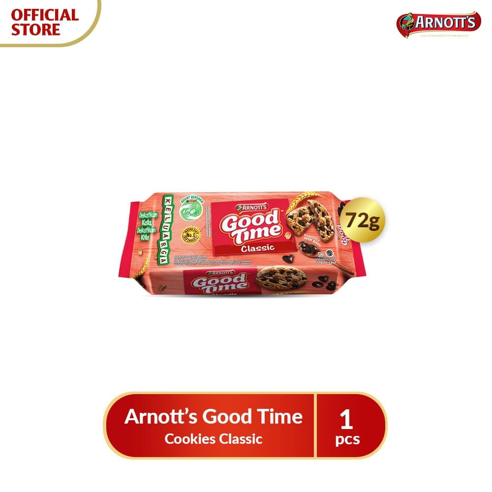 

PROMO ARNOTT'S GOOD TIME COOKIES CLASSIC TERMURAH