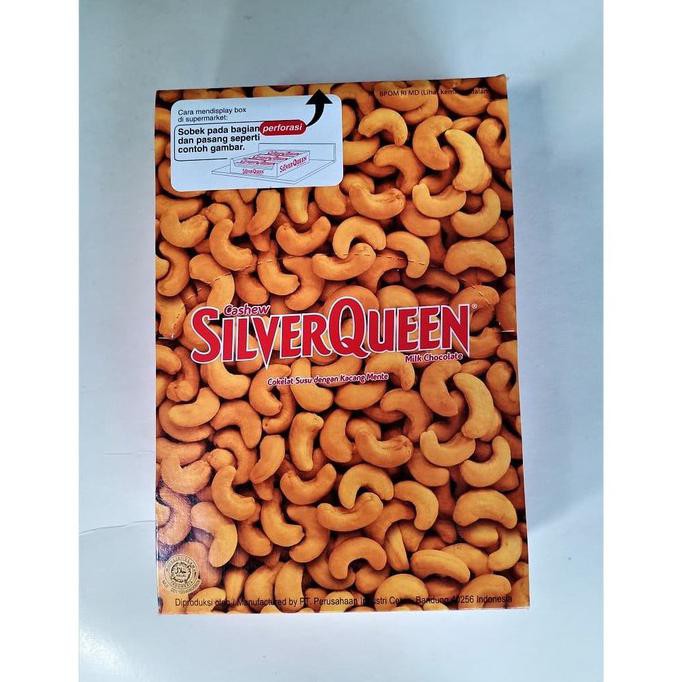 

Silverqueen Cashew 28 gram (Box)