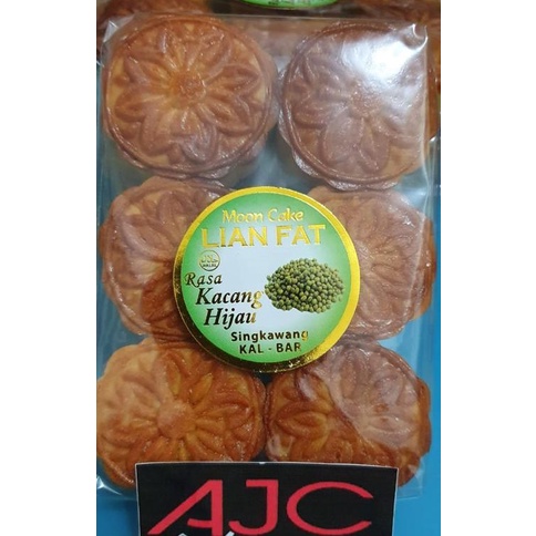 

Tr20Re Moon Cake / Kue Bulan Lian Fat Kc. Hijau Ht51G